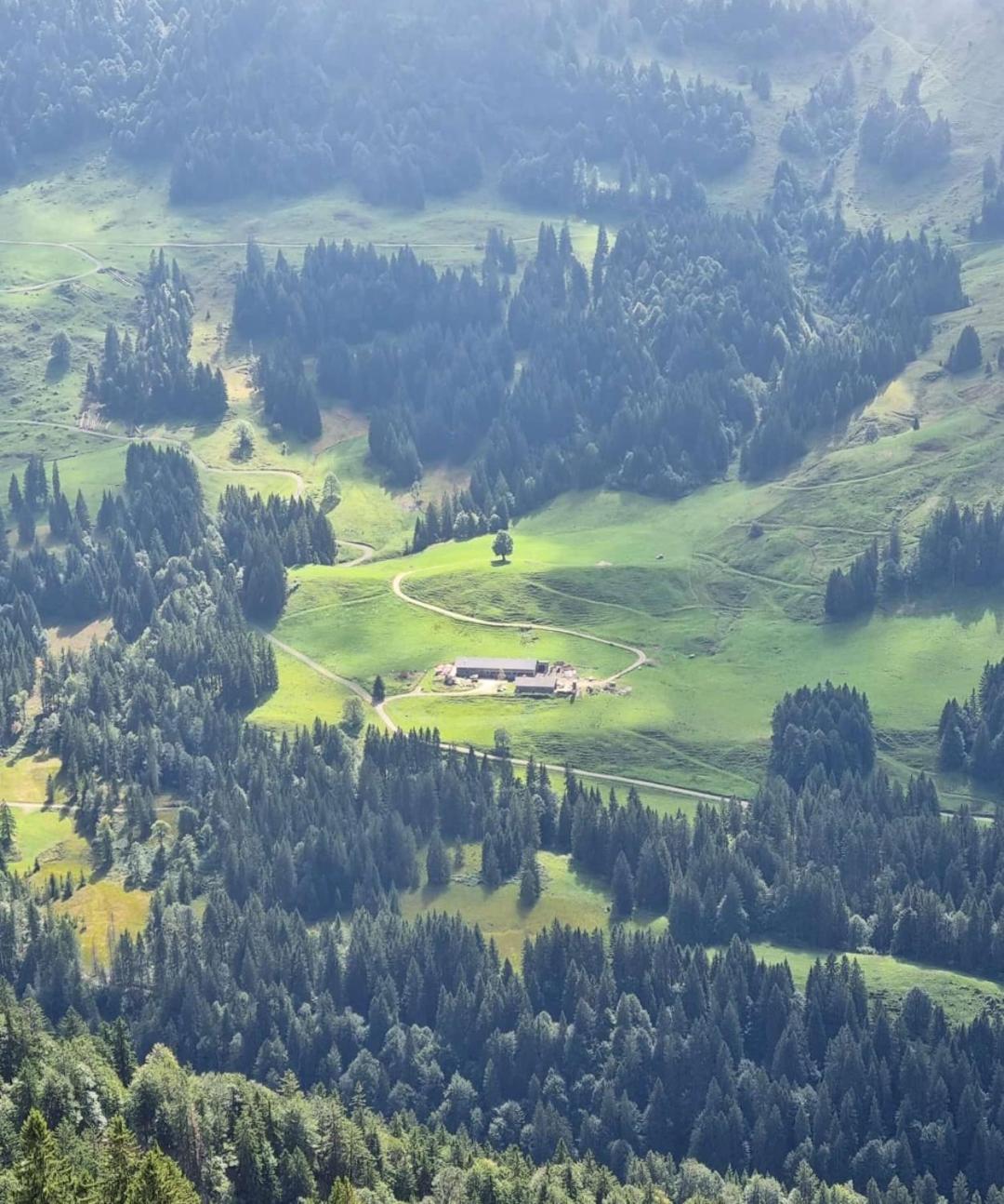 Вилла Jausenstation Neuschwand Хиттизау Экстерьер фото